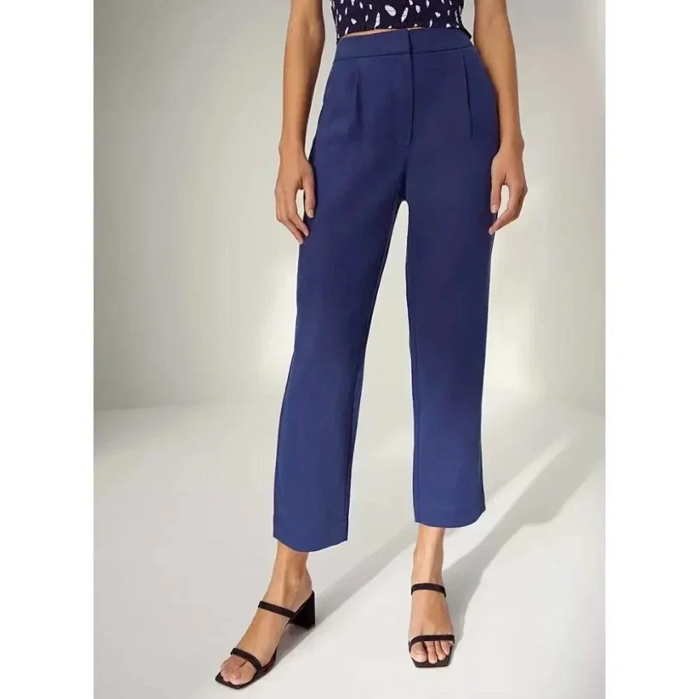 Aritzia Wilfred Sparks Pant Low Rise Pleated Pants